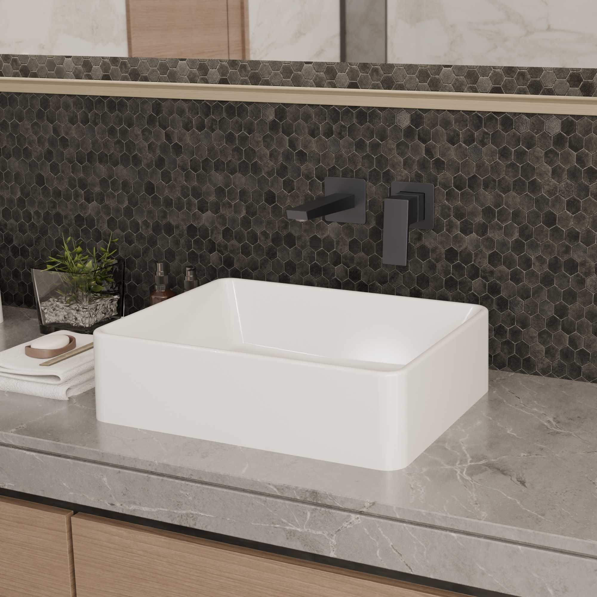 Umywalka Caroline, bateria Vellano inspiracja